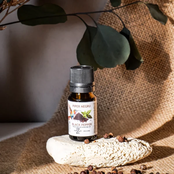 Black Pepper Essential Oil – 100% Pure & Natural | Zenisof, 10 ml